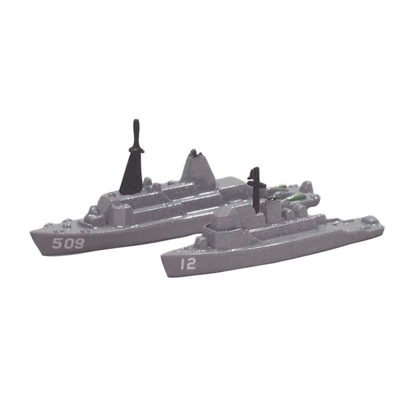 TRIANG USS Ardent MCM 12 and USS Adroit MSO 509 - 1:1200 Scale