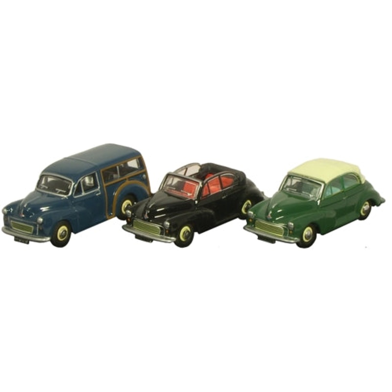 Triple Morris Minor - 1:76 Scale