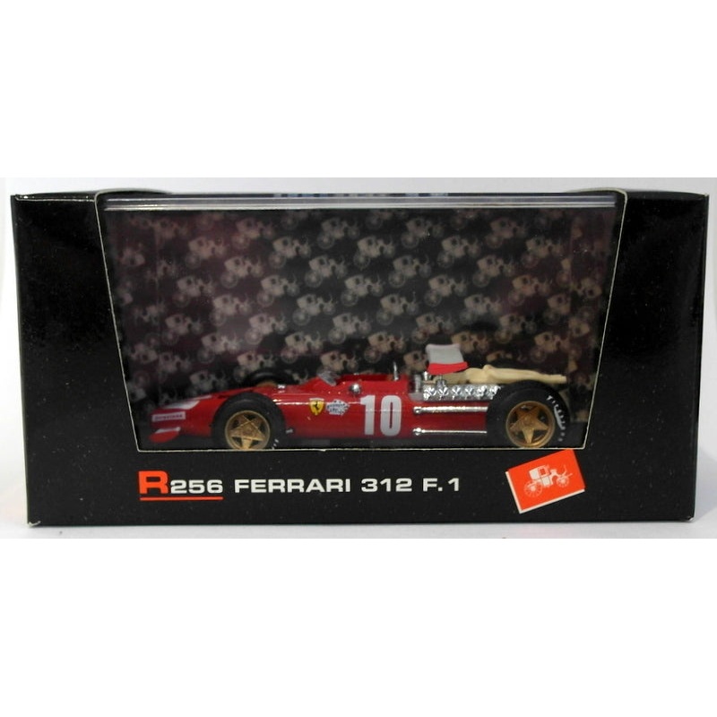 Brumm 1/43 Scale R256 - Ferrari 312 F1 - GP D'Italia 1969 #10 Pedro Rodriguez