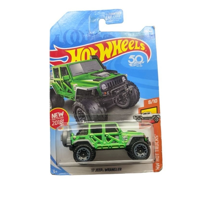 EXCLUSIVE Hotwheels 17 Jeep Wrangler