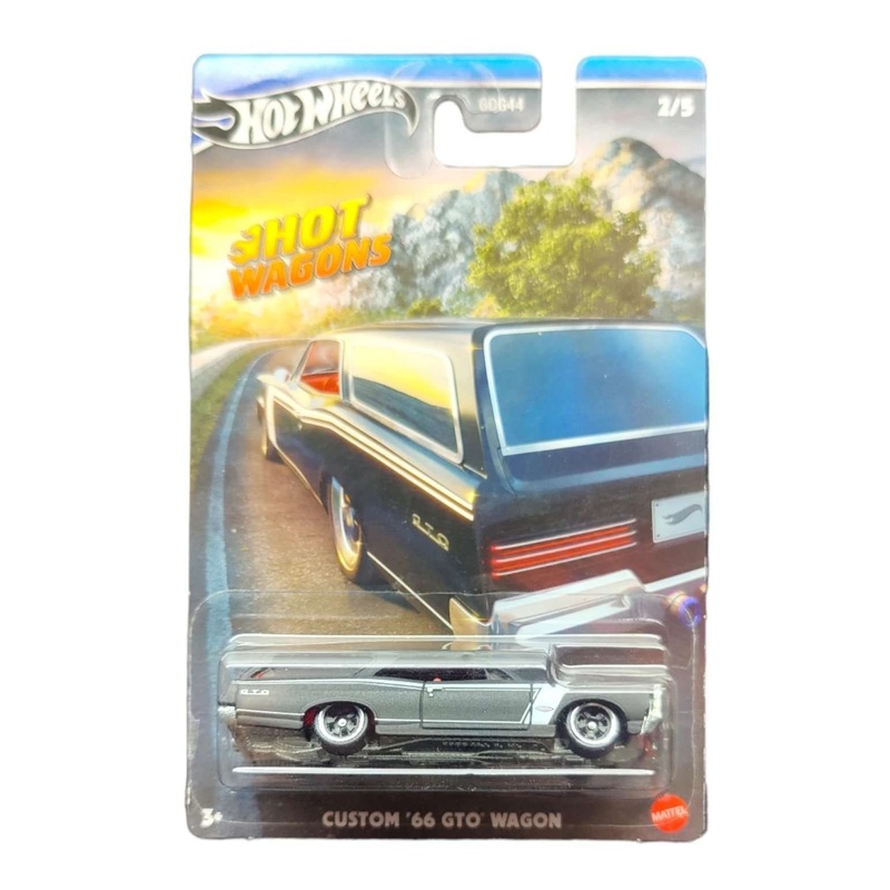 EXCLUSIVE Hotwheels Hot Wagons Custom 66 GTO wagon