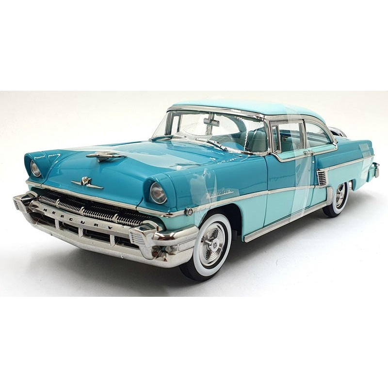 Sun Star 1/18 Scale 5148 - 1956 Mercury MontClair Hard Top - Niagara Blue