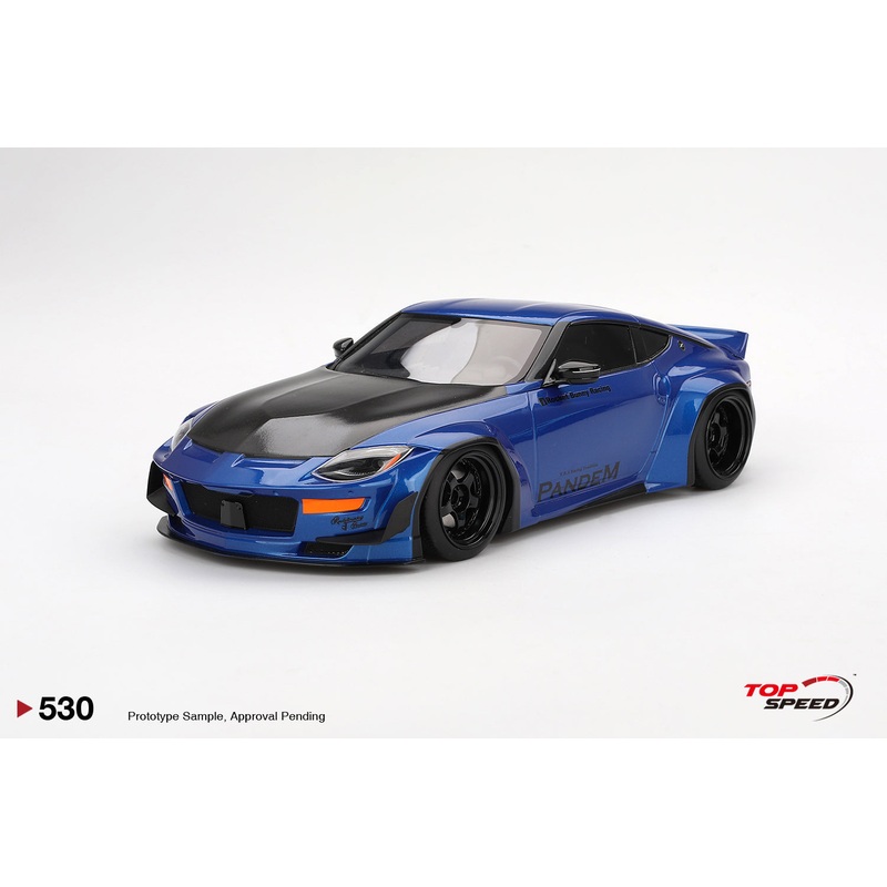 Topspeed 2023 Nissan Fairlady Z (RZ34) Pandem Seiran Blue 1:18