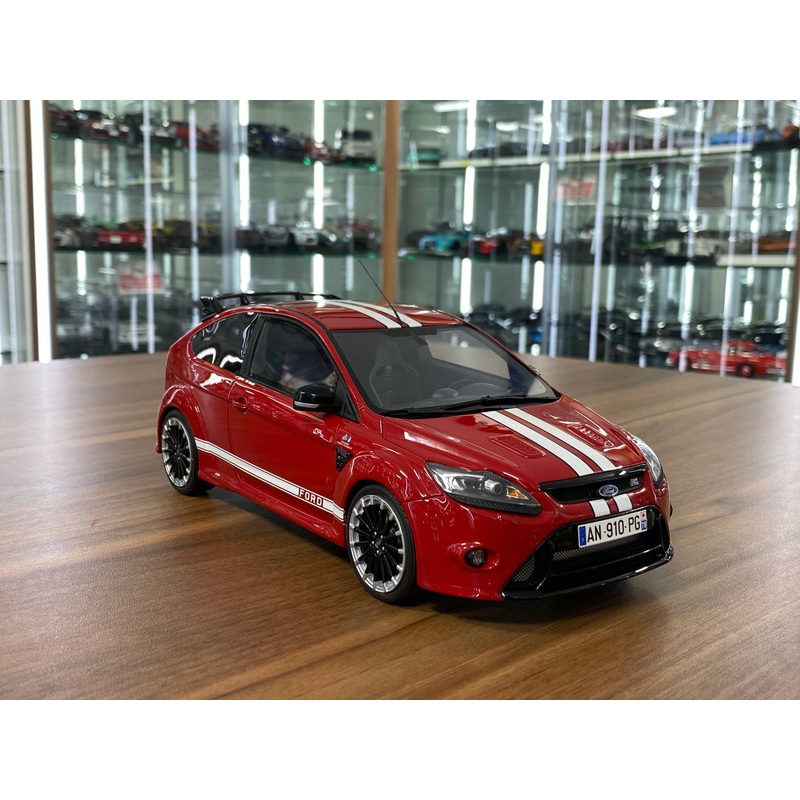 1/18 Resin Otto Mobile Ford FOCUS RS Le Mans Edition 2010 Red / White stripes Limited 999 pcs