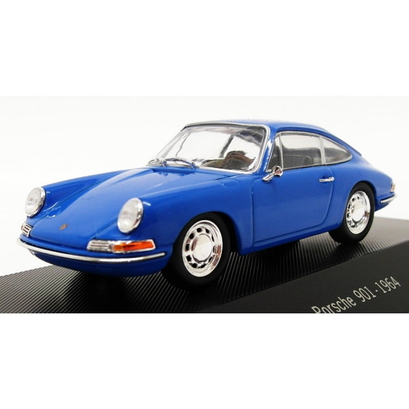 Atlas Editions 1/43 Scale Model Car 7 114 001 - 1964 Porsche 901 - Blue