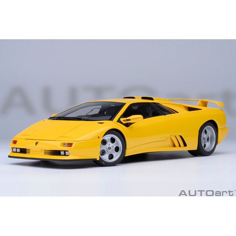 AUTOart 1995 Lamborghini Diablo SE30 Jota Superfly Yellow 1:18