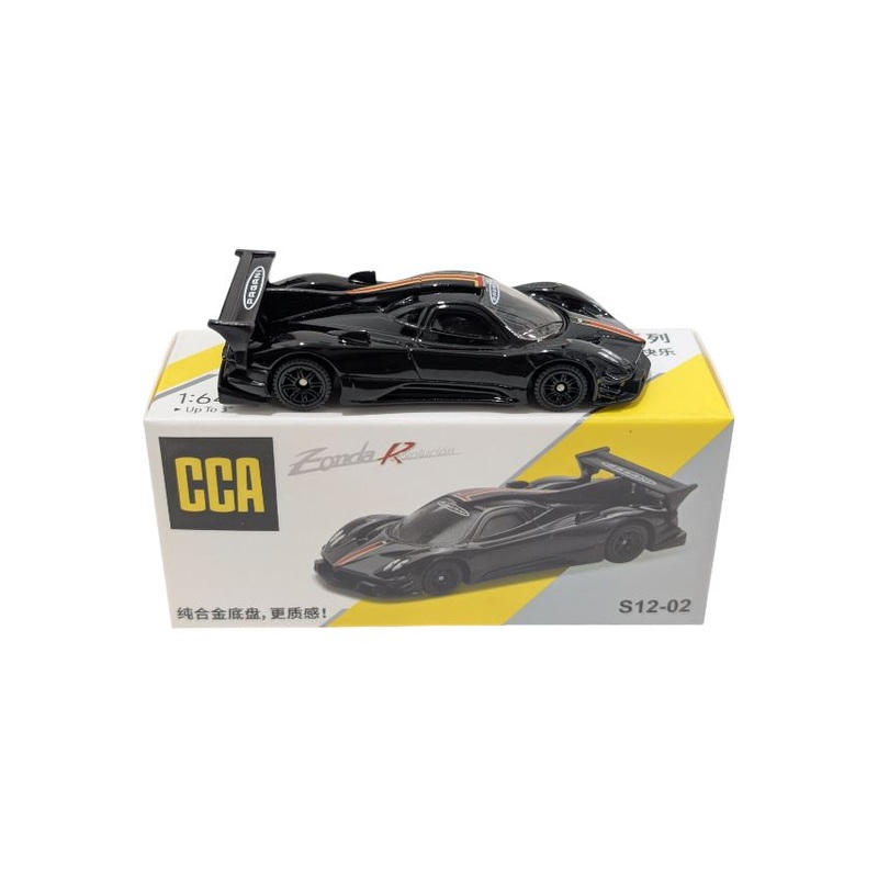 CCA  Pagani Zonda Revolution Black 1:64 Scale Diecast