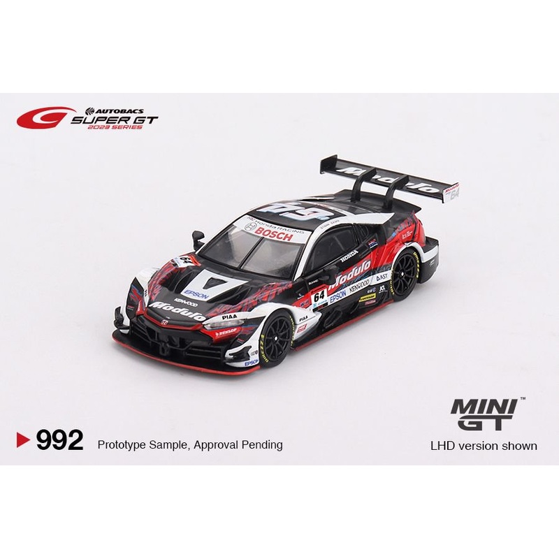 [ETA:  Oct 2025 ] Mini GT 1/64 Honda NSX-GT Type S GT500  #64 Modulo NSX-GT Modulo Nakajima Racing 2023 SUPER GT Series ***Blister Packaging***
