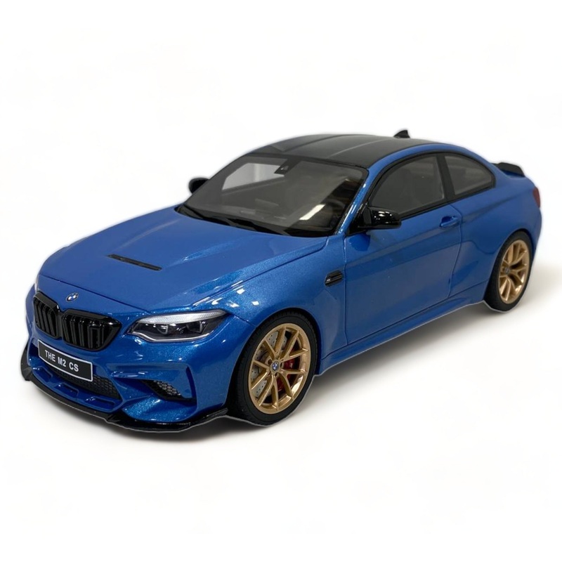 GT Spirit BMW M2 CS (F87) - 1/18 Resin Model, Striking Blue