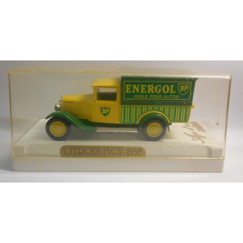 Solido 1/43 Scale Metal Model - SO23 CITROEN 15CV 1938 'ENERGOL'