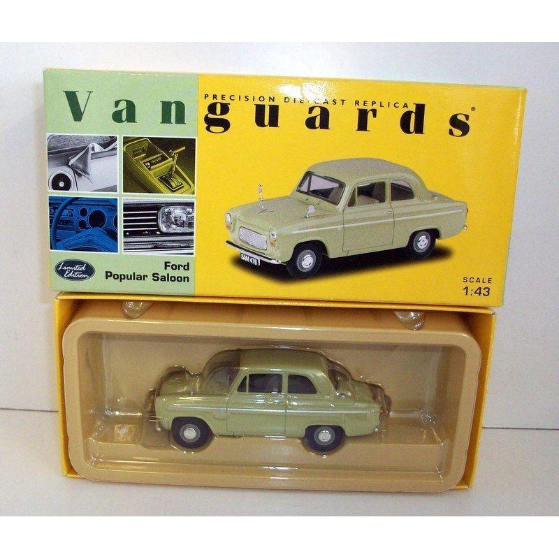 Vanguards 1/43 VA02109 Ford Popular Saloon Sunburst Yellow