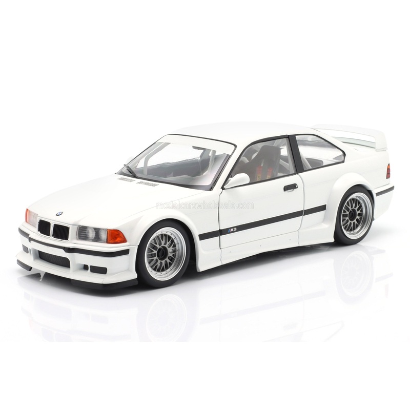 Werk83 1993 BMW M3 E36 GTR Plain Body Version White 1:18