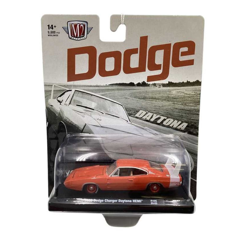1969 Dodge charger Daytona hemi M2 Machines 1:64 Scale