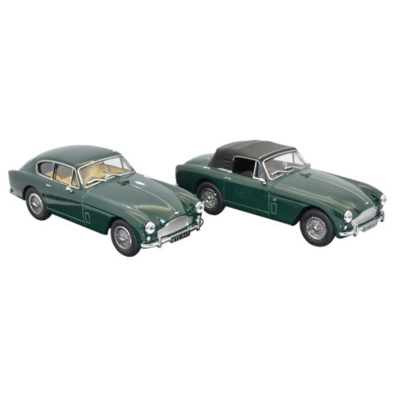 Aston Martin DB2 MKII Twin Set Saloon and DHC - 1:43 Sc