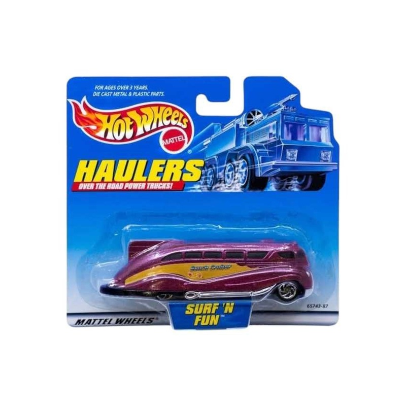 Hot Wheels HaulersOver The Road Power TrucksSurf N Fun