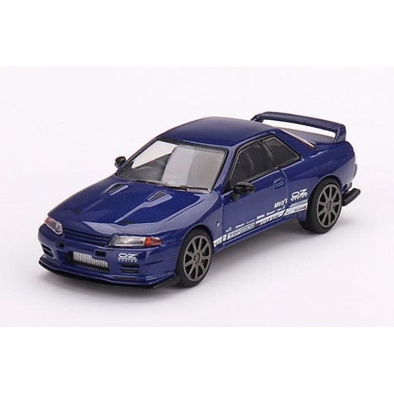 Mini GT 1/64 Nissan Skyline GT-R Top Secret VR32  Blue Metallic ***in clamshell blisters***