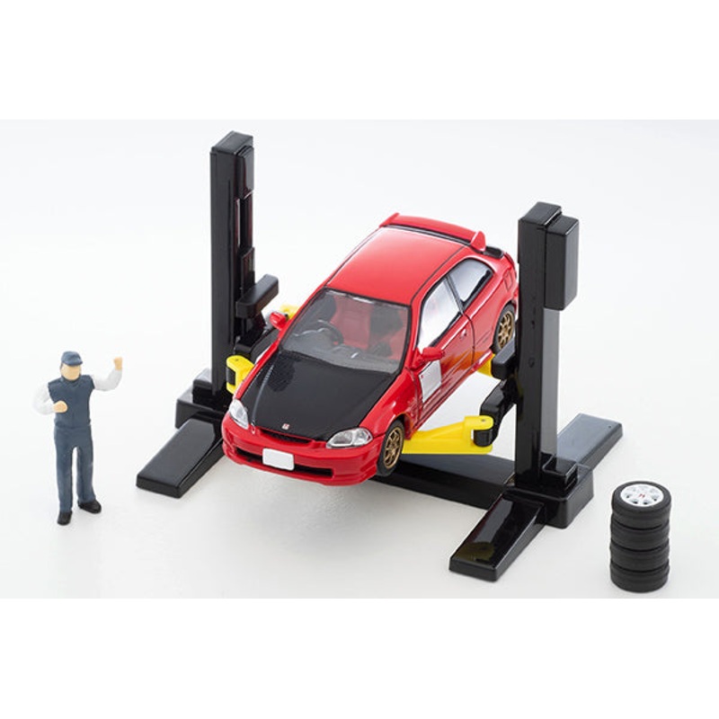 Tomica Limited Vintage 1/64 TOMICARAMA VINTAGE 06b Car Lift CIVIC TYPE R Custom Spec.