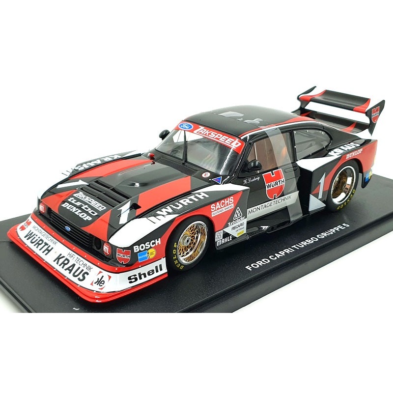 Werk83 1/18 Scale Diecast W1804004 - Ford Capri Turbo Zackspeed GR.5 #1 K.Ludwig