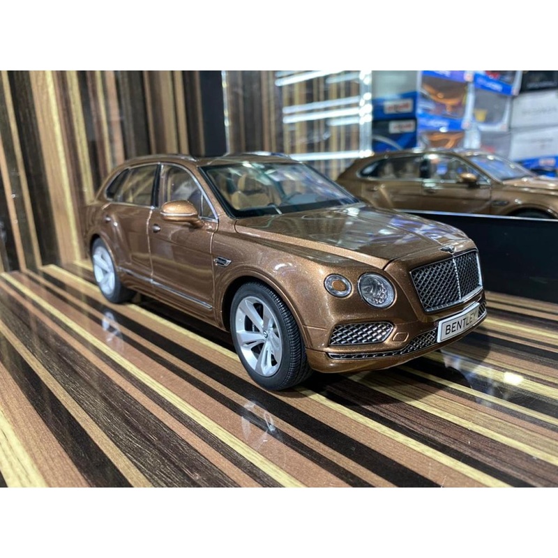 1/18 Diecast Bentley Bentayga Bronze Kyosho Scale Model Car
