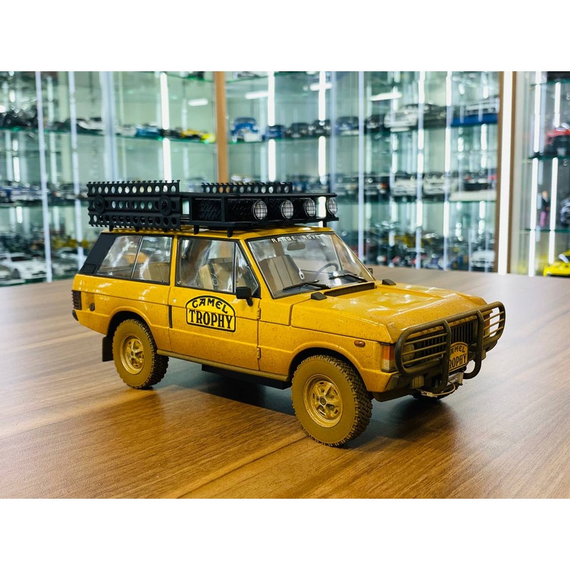 1/18 Diecast Land Rover Range Rover Camel Trophy Papua New Guinea Almost Real Scale Model Car