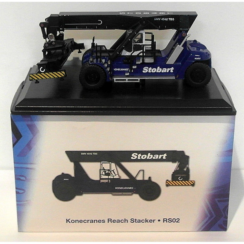 Atlas 1/76 Scale 4 649 120 - Konecranes Reach Stacker RS02 - Eddie Stobart Ltd