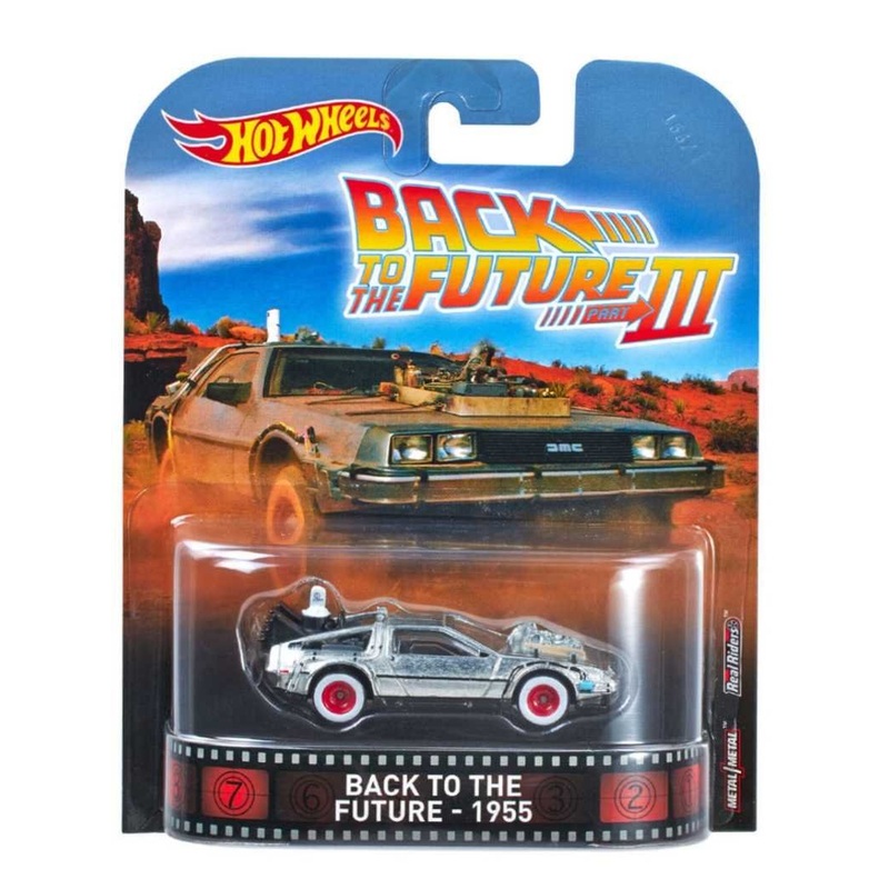 EXCLUSIVE Hotwheels Back To the Future 1955 Part 3 with protector