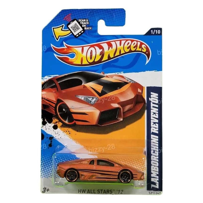 Exclusive Hotwheels HW ALL STARS 12 (Blister Damaged & car Mint Condition)