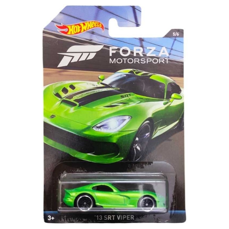 Hotwheels 13 srt Viper (blister little crack car mint condition)