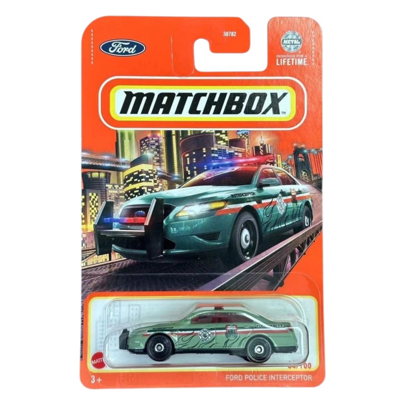 Matchbox Ford Police Interceptor Imported Mainline 1:64 Scale