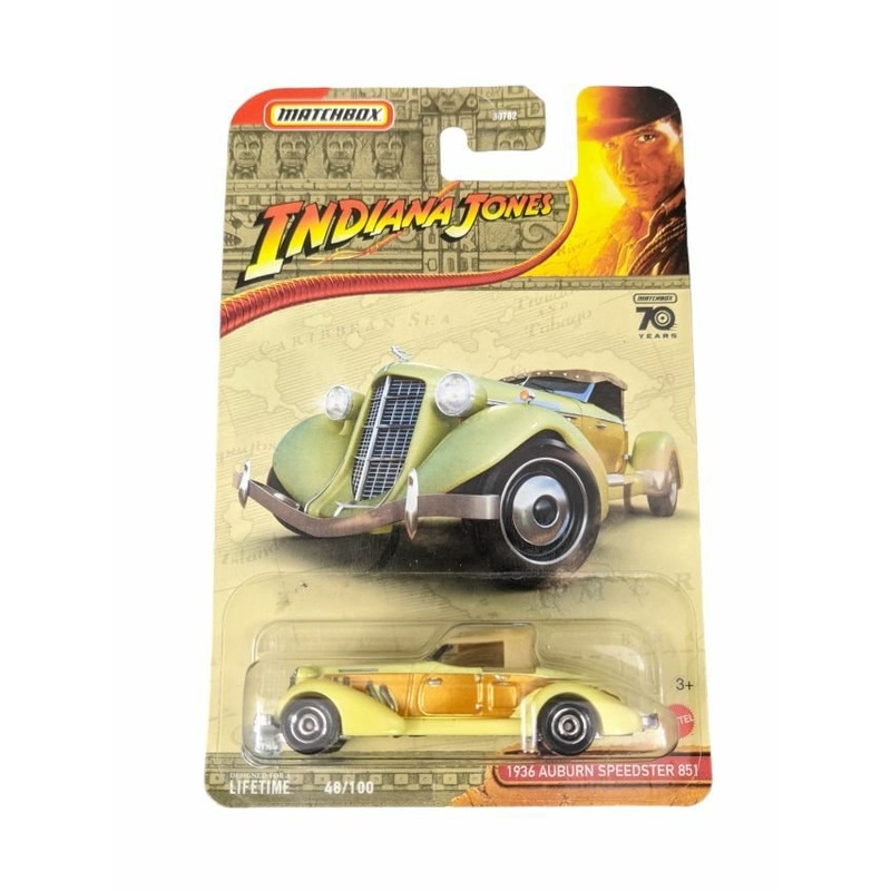 Matchbox Indiana Jones 1936 Auburn Speedster