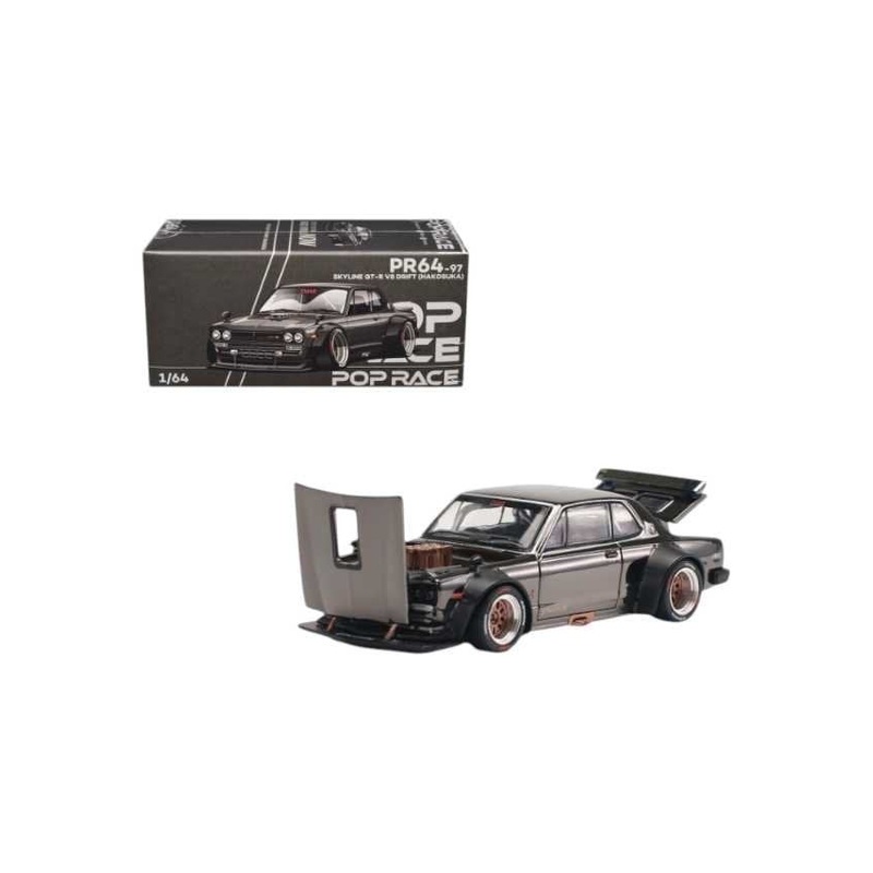 pop race skyline GT-R v8 drift hakosuka pr64-97