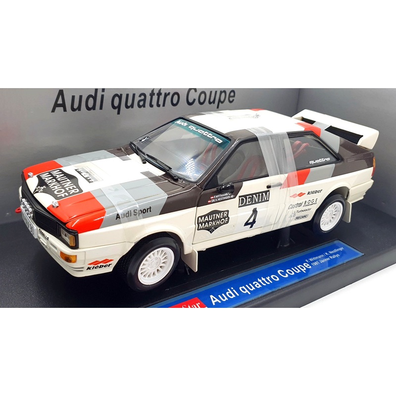 Sun Star 1/18 Scale 4182 - Audi Quattro Coupe 1981 Janner F.Wittmann