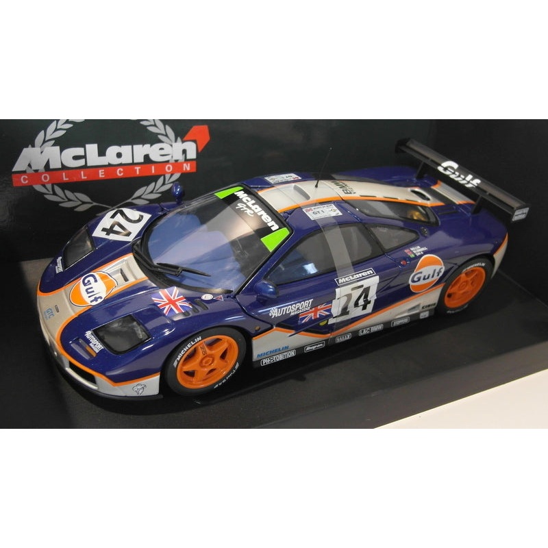 UT Models 1/18 scale Diecast 530 151824 McLaren F1 GTR Gulf 4th LM Twin Spoiler