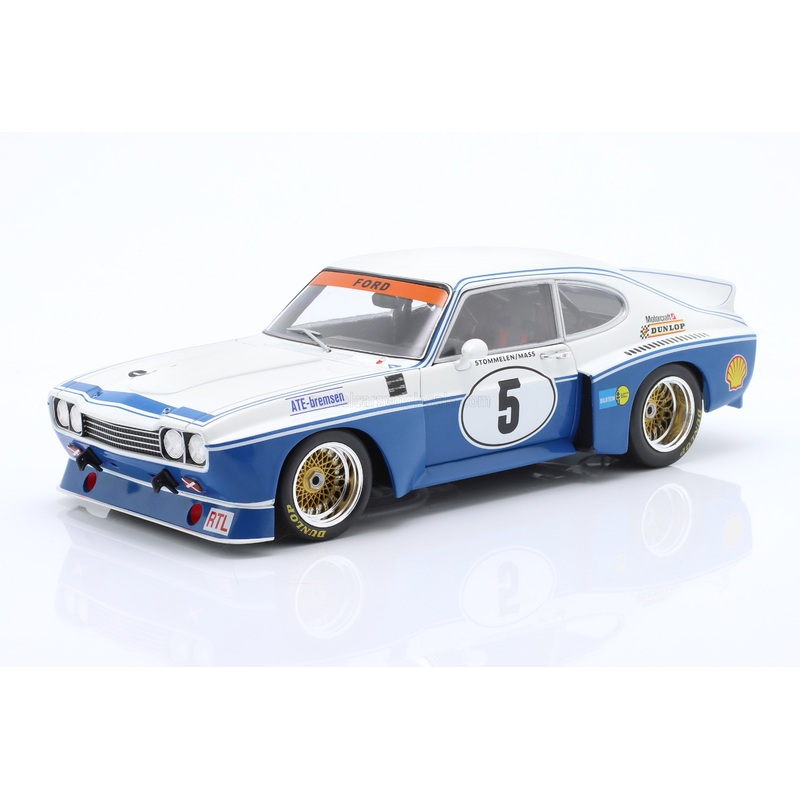 Werk83 1974 Ford Capri RS 3100 No 5 ETCC Zandvoort Blue White 1:18