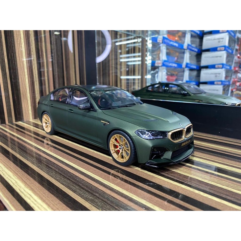 1/18 Diecast BMW M5 Competition Green GT Spirit Scale Model Car