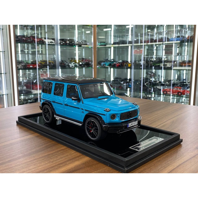 1/18 Resin Motor Helix Mercedes Benz AMG G63 2019 Baby Blue Limited 99 pcs