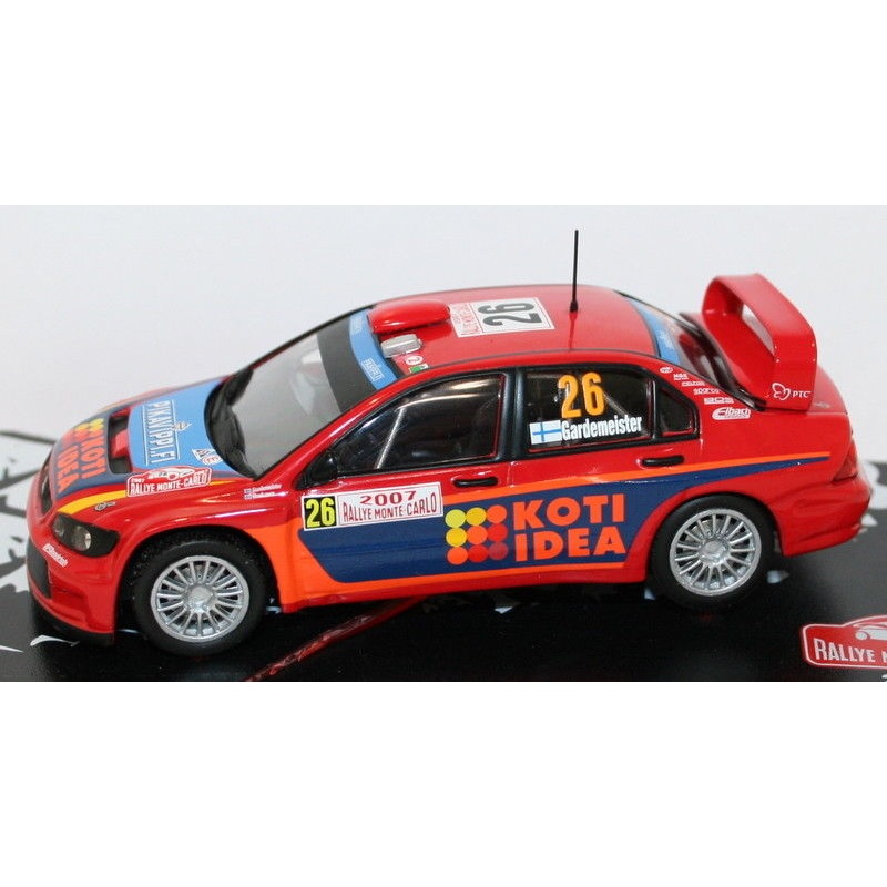 Altaya 1/43 Scale - Mitsubishi Lancer WRC Monte Carlo 07 Gardemeister / Honkanen