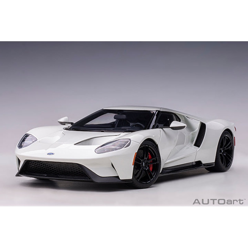 AUTOart 2017 Ford GT Frozen White 1:18