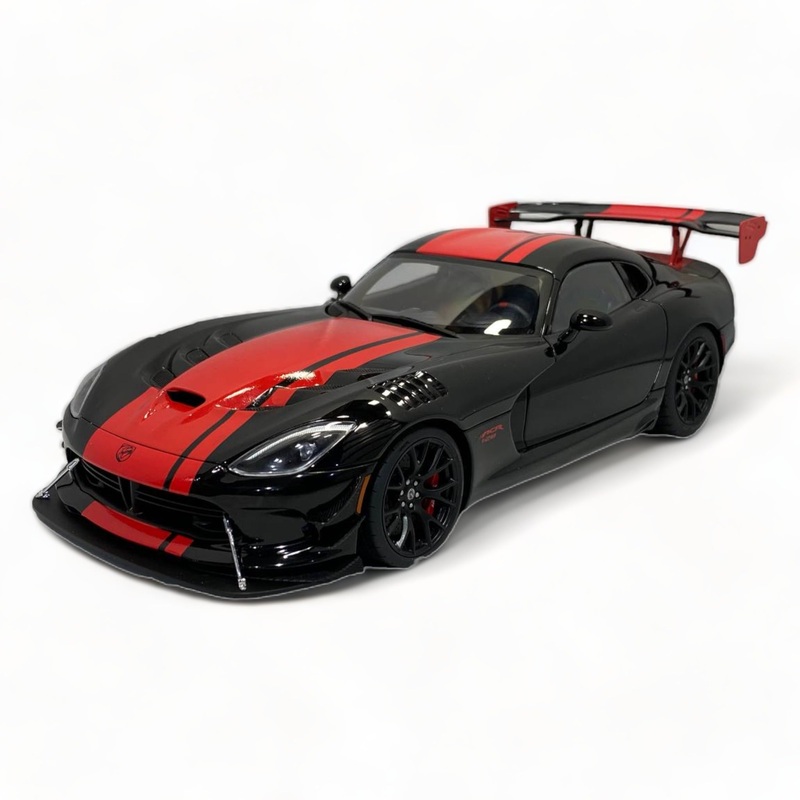 Autoart Dodge Viper ACR 1/18 Scale - Sleek Black/Red (2017)