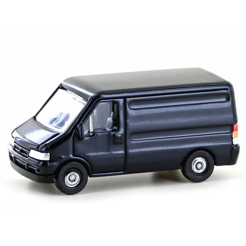 Car Fiat Ducato II Transporter dark blue