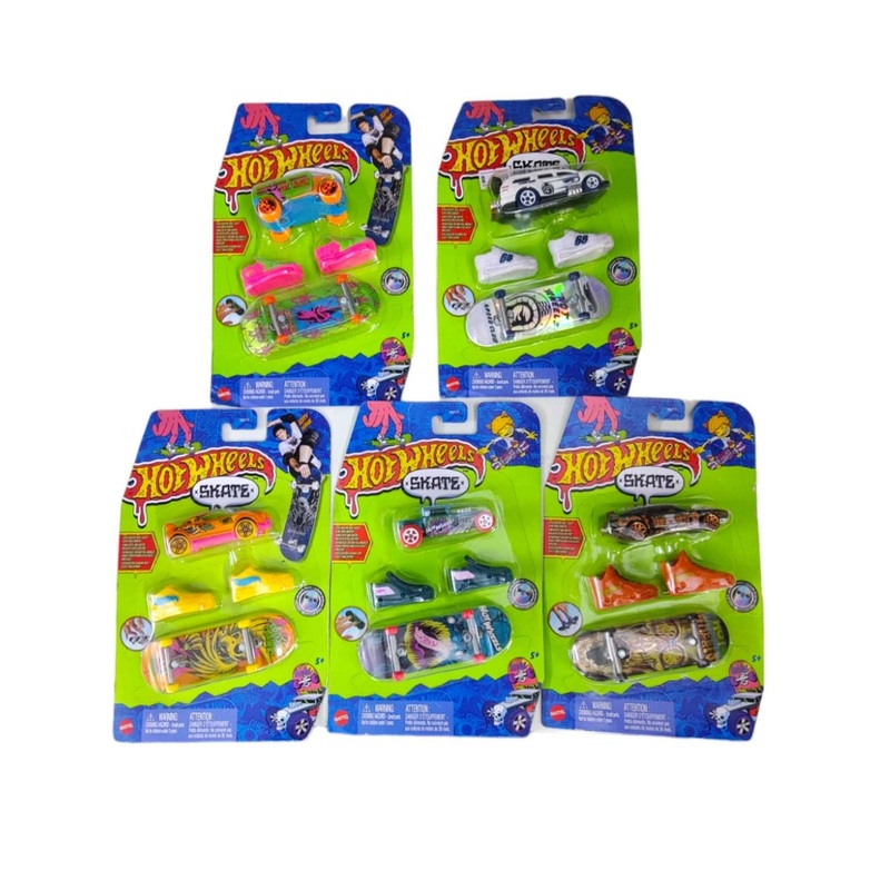 EXCLUSIVE Hotwheels Skate Set of 5