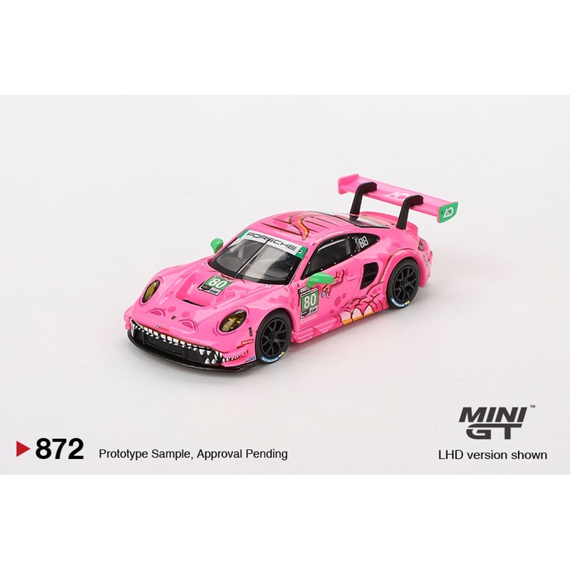 Mini GT 1/64 Porsche 911 GT3 R #80 AO Racing - 2023 IMSA VIRginia Roxy