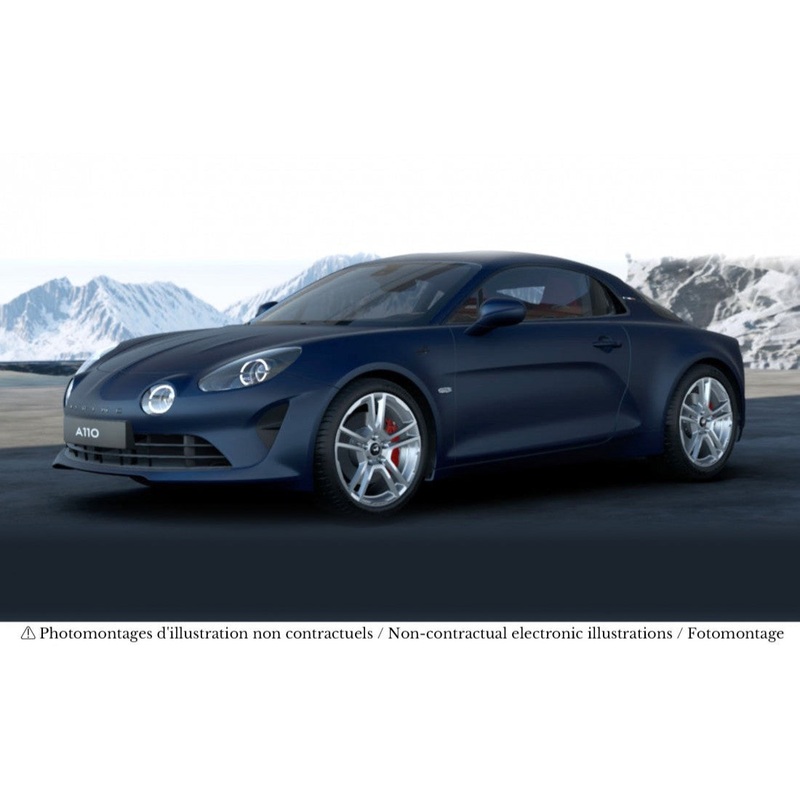 Norev 2025 Alpine A110 S Matte Storm Blue 1:18