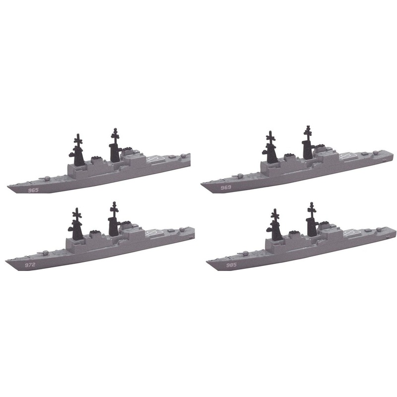 TRIANG Spruance Destroyer - 4 Types - 1:1200 Scale