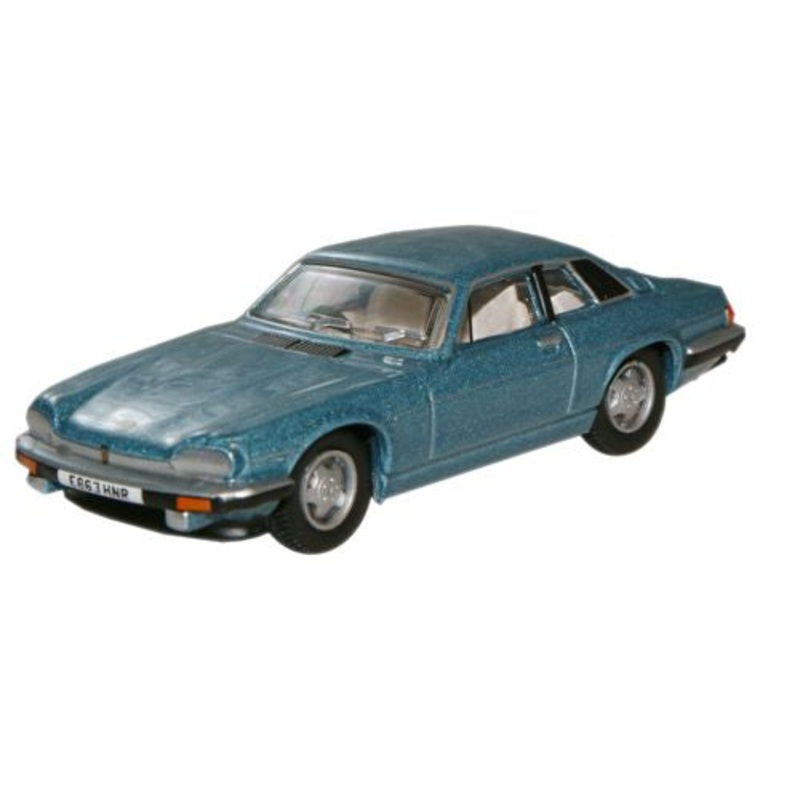 Arctic Blue Jaguar XJS - 1:76 Scale