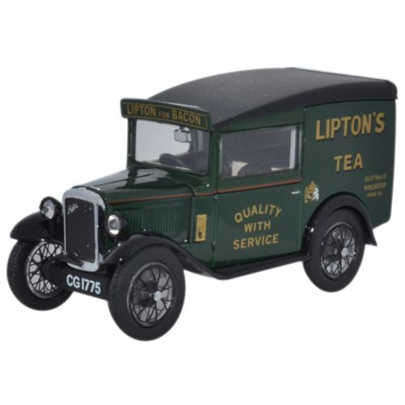 Austin Seven RN Van Liptons Tea - 1:43 Scale