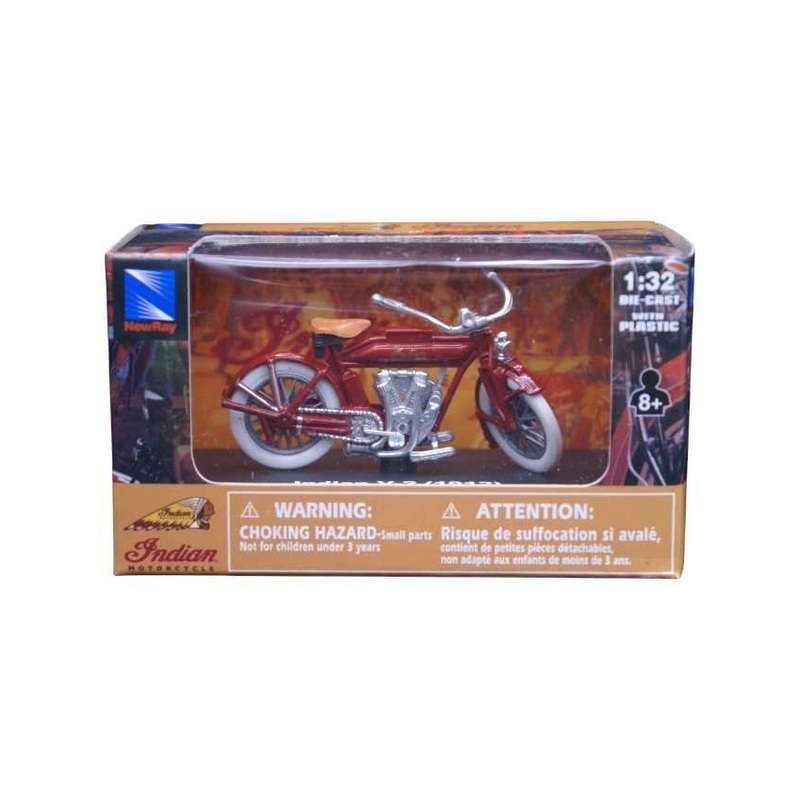 Indian Motorcycle Indian V-2 (1912) 1:32 Scale (Blister Damaged)
