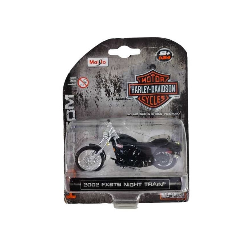maisto motor Harley Davidson 2002 fxstb night train