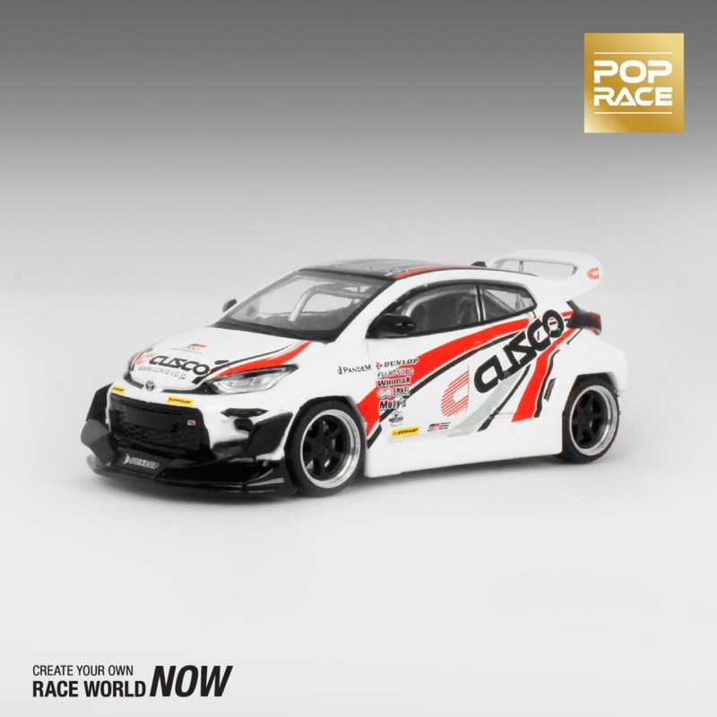 Pop Race 1/64 GR Yaris  Cusco