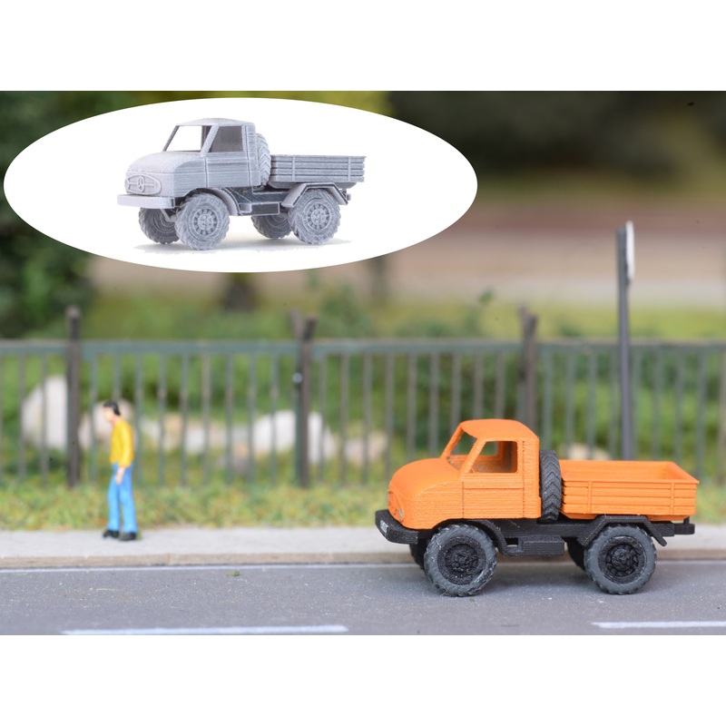 Truck Unimog 411 - unpainted 